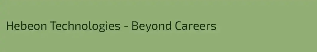 Hebeon Technologies - Beyond Careers